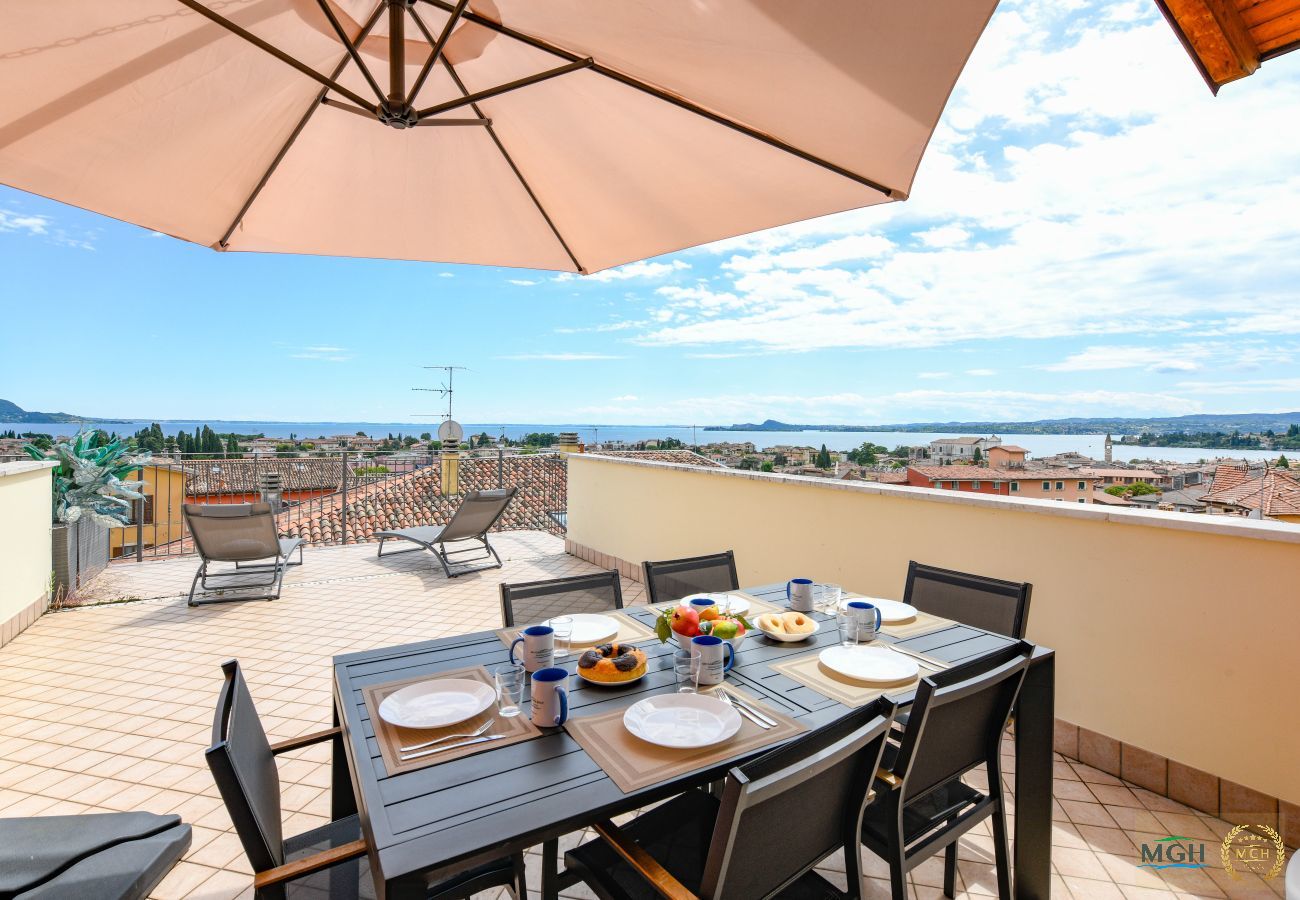 Ferienwohnung in Toscolano-Maderno - Palazzo Garda  - Lakeview Penthouse 4