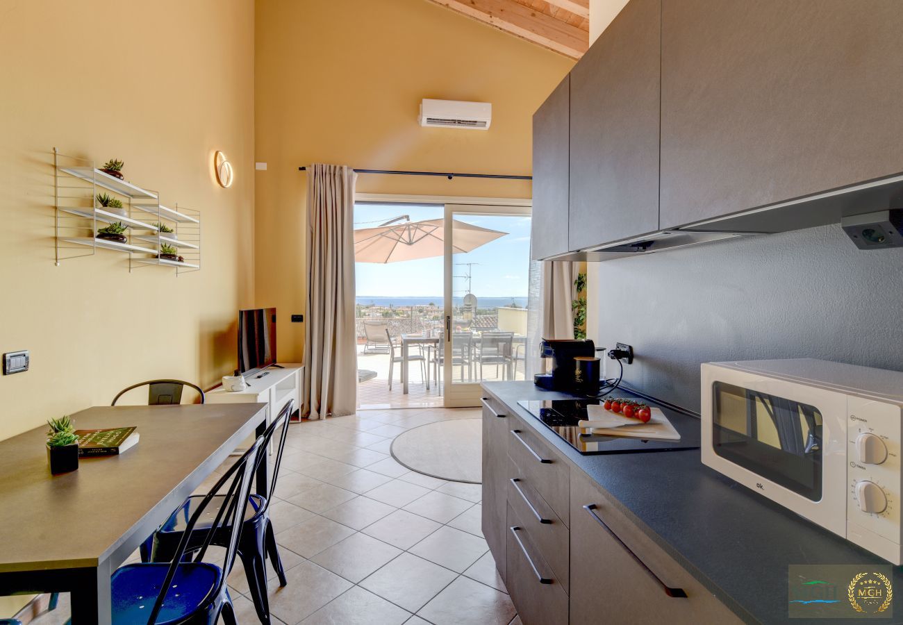 Ferienwohnung in Toscolano-Maderno - Palazzo Garda  - Lakeview Penthouse 4